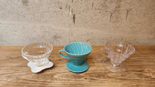 Glass, Ceramic, or Plastic: How Do Different V60 Drippers Affect Coffee Flavor? 